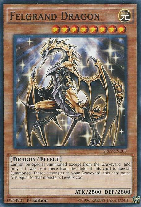 Felgrand Dragon [SR02-EN005] Common | Card Merchant Takapuna