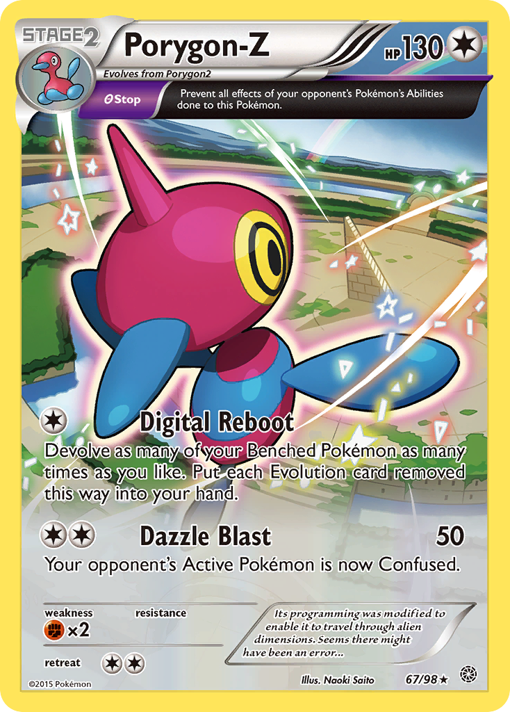 Porygon-Z (67/98) [XY: Ancient Origins] | Card Merchant Takapuna