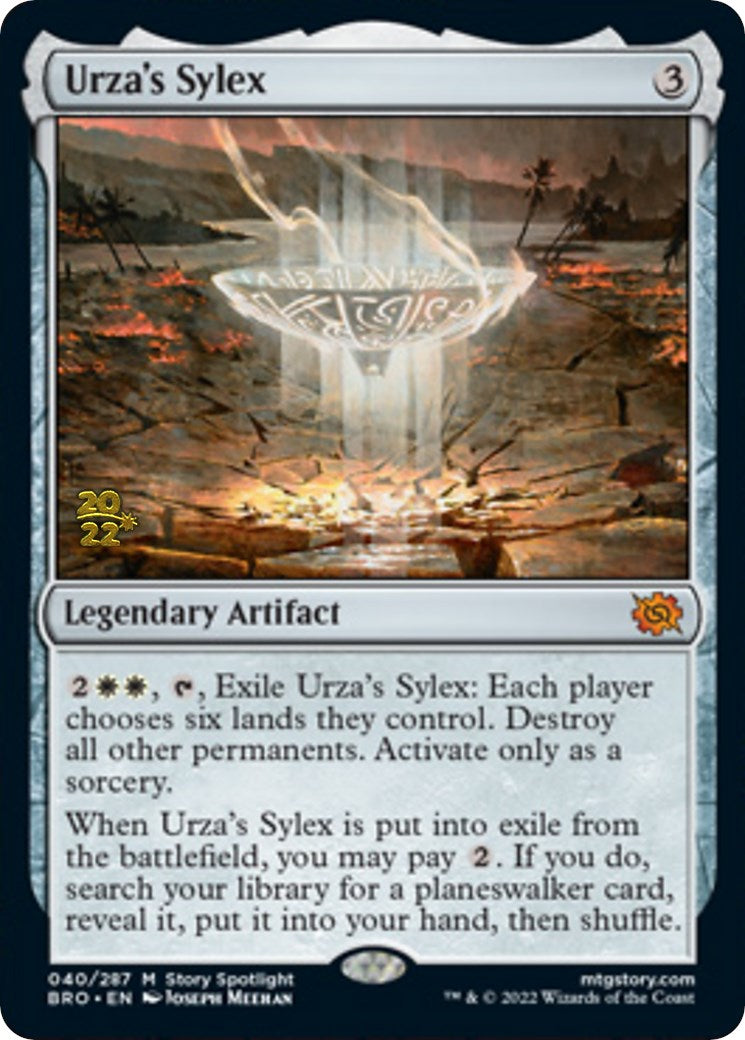 Urza's Sylex [The Brothers' War Prerelease Promos] | Card Merchant Takapuna