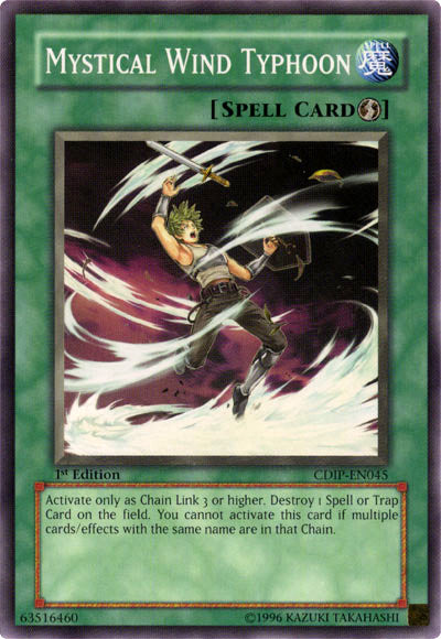 Mystical Wind Typhoon [CDIP-EN045] Common | Card Merchant Takapuna