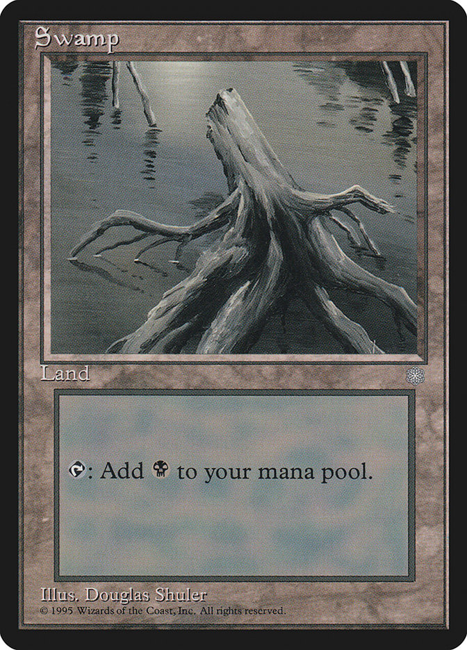 Swamp (Stump) [Ice Age] | Card Merchant Takapuna