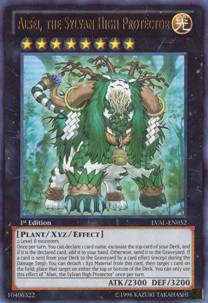 Alsei, the Sylvan High Protector [LVAL-EN052] Ultra Rare | Card Merchant Takapuna