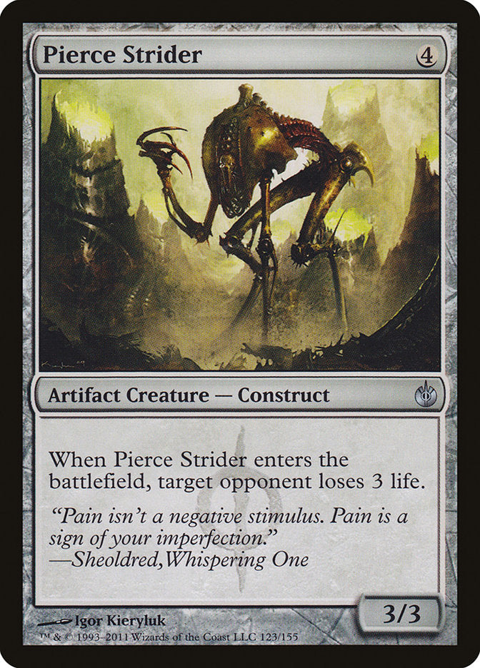 Pierce Strider [Mirrodin Besieged] | Card Merchant Takapuna