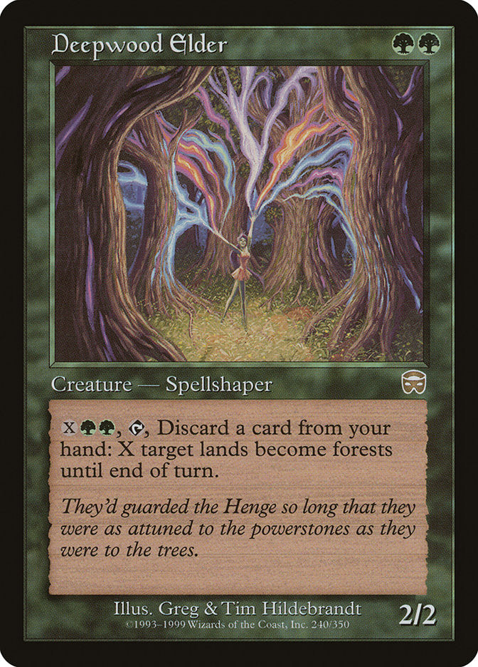 Deepwood Elder [Mercadian Masques] | Card Merchant Takapuna