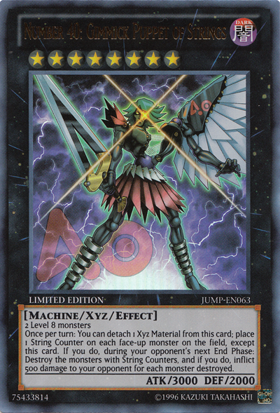 Number 40: Gimmick Puppet of Strings [JUMP-EN063] Ultra Rare | Card Merchant Takapuna