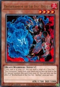 Brotherhood of the Fire Fist - Buffalo [MAGO-EN071] Rare | Card Merchant Takapuna