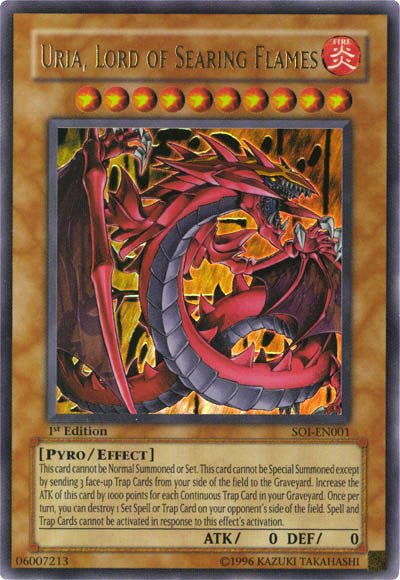 Uria, Lord of Searing Flames [SOI-EN001] Ultra Rare | Card Merchant Takapuna