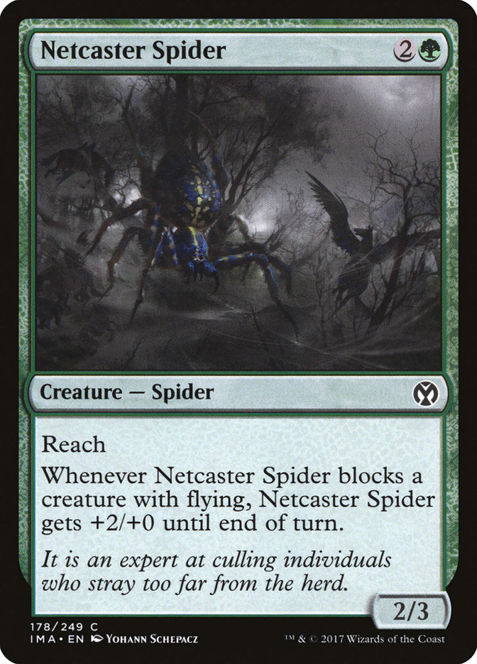 Netcaster Spider [Iconic Masters] | Card Merchant Takapuna