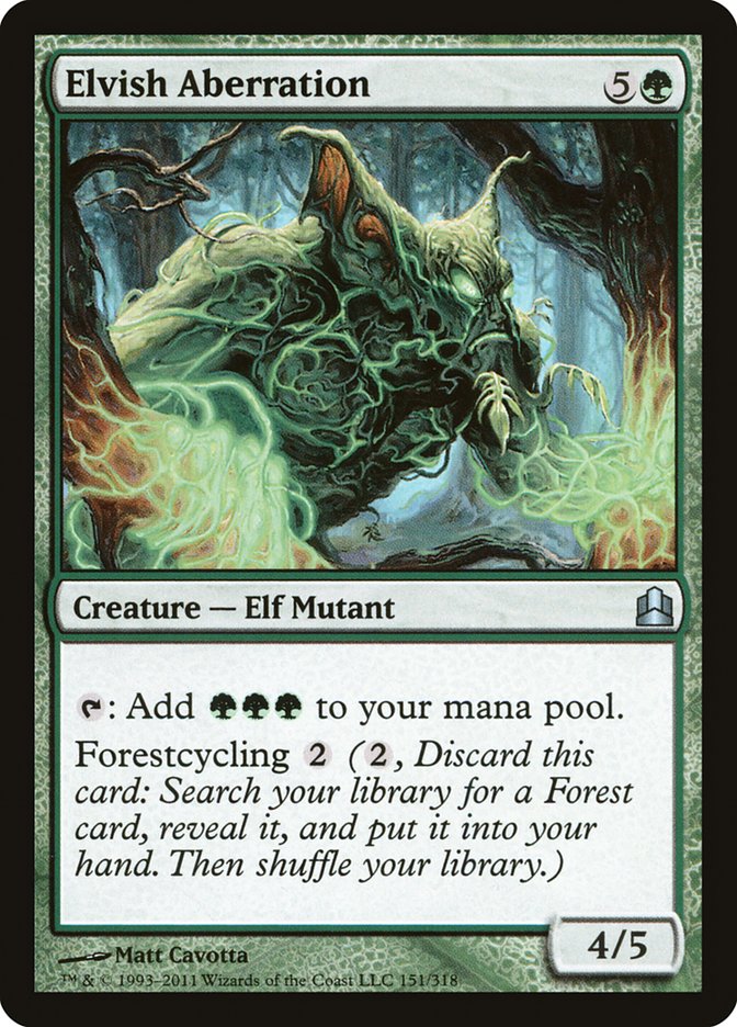 Elvish Aberration [Commander 2011] | Card Merchant Takapuna