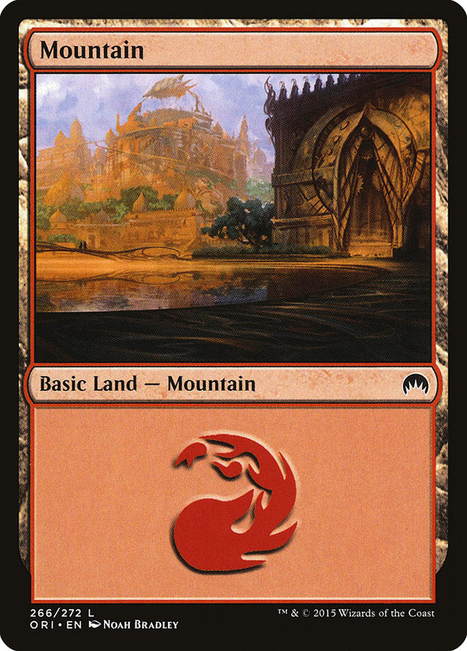 Mountain (266) [Magic Origins] | Card Merchant Takapuna