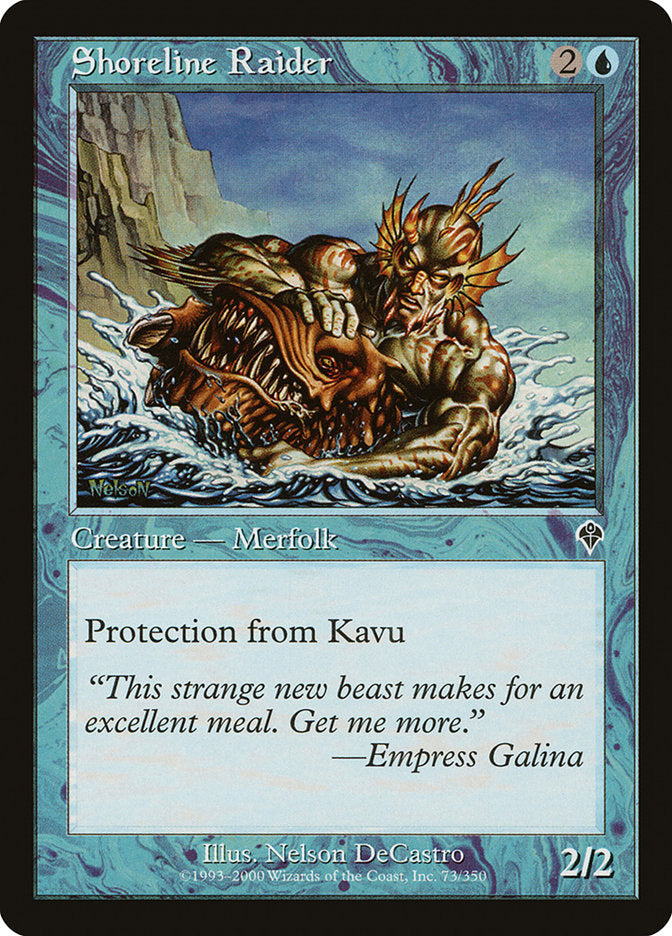 Shoreline Raider [Invasion] | Card Merchant Takapuna