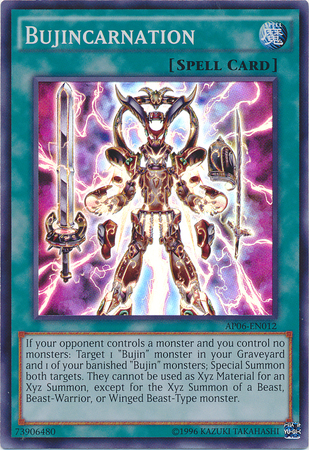 Bujincarnation [AP06-EN012] Super Rare | Card Merchant Takapuna