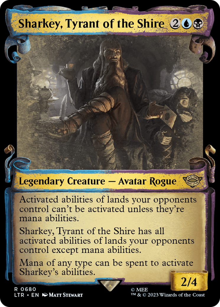 Sharkey, Tyrant of the Shire [The Lord of the Rings: Tales of Middle-Earth Showcase Scrolls] | Card Merchant Takapuna