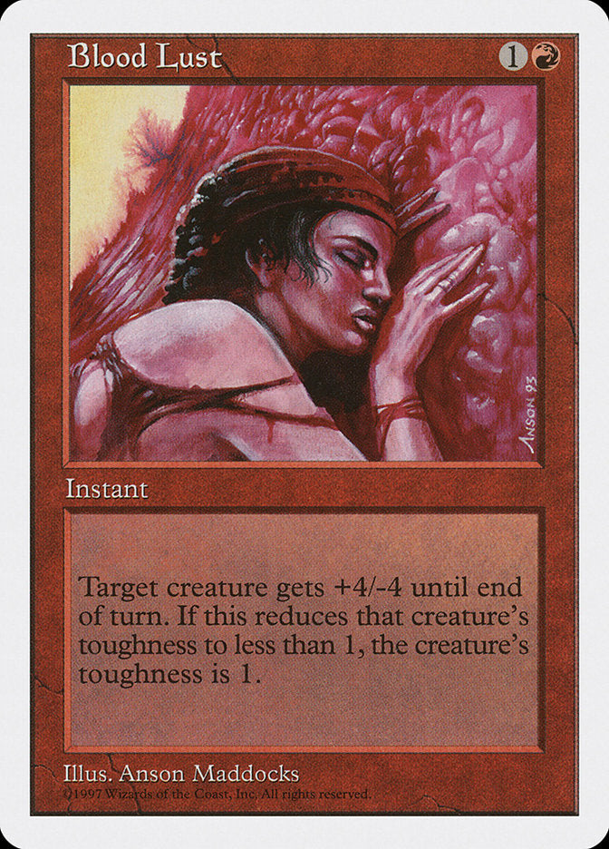 Blood Lust [Fifth Edition] | Card Merchant Takapuna