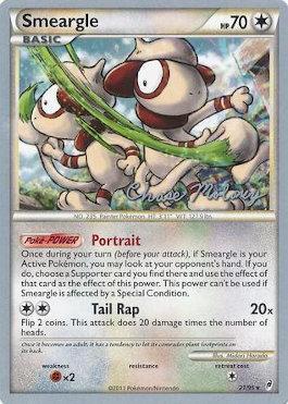 Smeargle (8/90) (Eeltwo - Chase Moloney) [World Championships 2012] | Card Merchant Takapuna