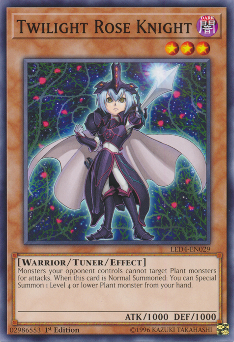 Twilight Rose Knight [LED4-EN029] Common | Card Merchant Takapuna