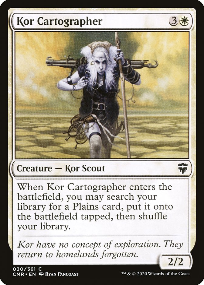 Kor Cartographer [Commander Legends] | Card Merchant Takapuna