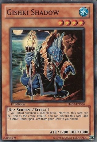 Gishki Shadow [HA05-EN036] Super Rare | Card Merchant Takapuna