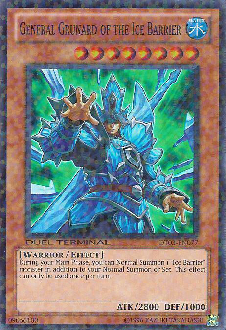 General Grunard of the Ice Barrier [DT03-EN077] Super Rare | Card Merchant Takapuna