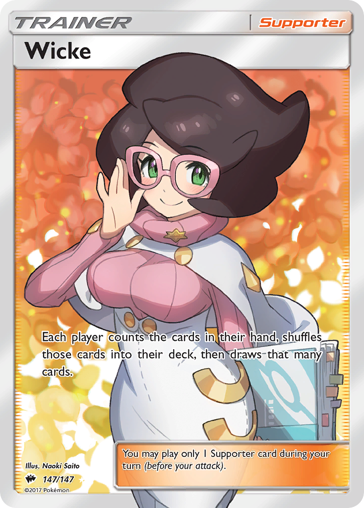 Wicke (147/147) [Sun & Moon: Burning Shadows] | Card Merchant Takapuna