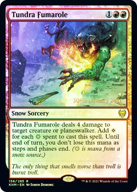 Tundra Fumarole [Kaldheim Prerelease Promos] | Card Merchant Takapuna