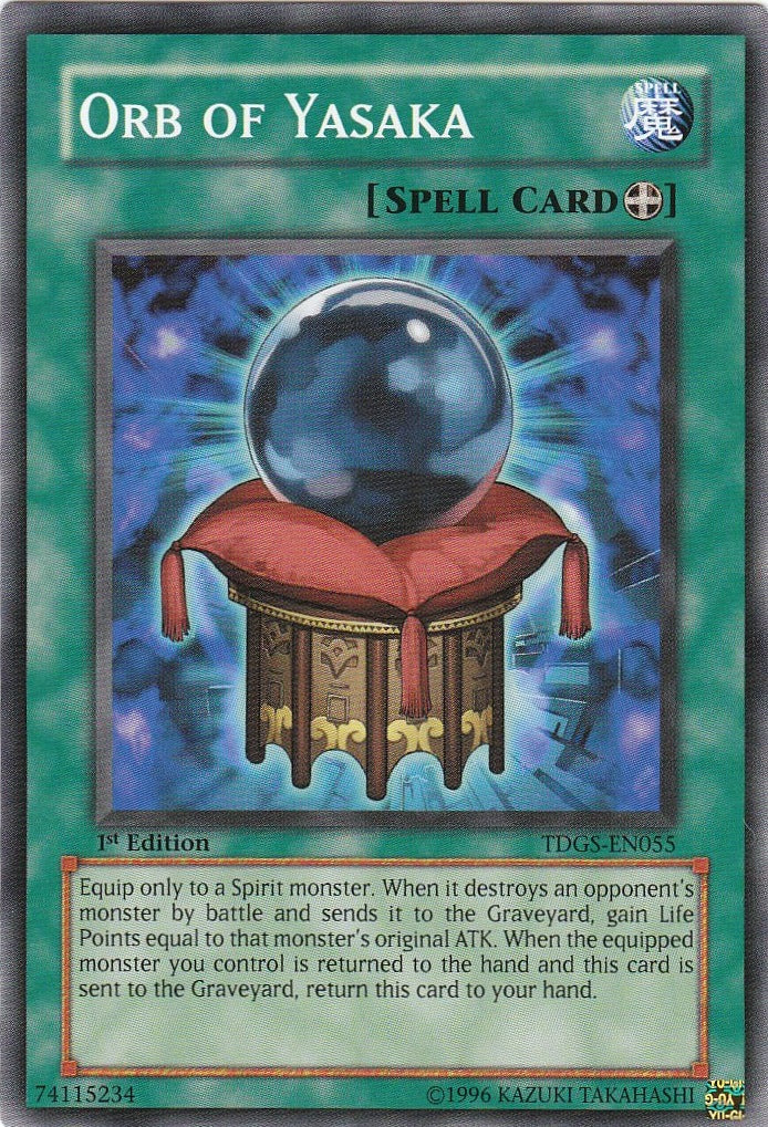 Orb of Yasaka [TDGS-EN055] Common | Card Merchant Takapuna