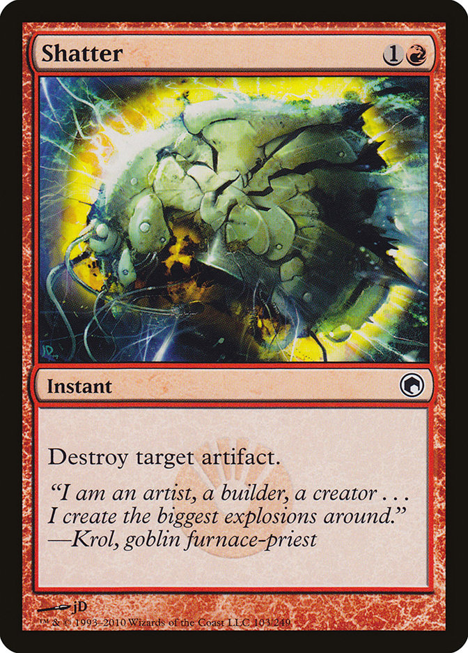 Shatter [Scars of Mirrodin] | Card Merchant Takapuna