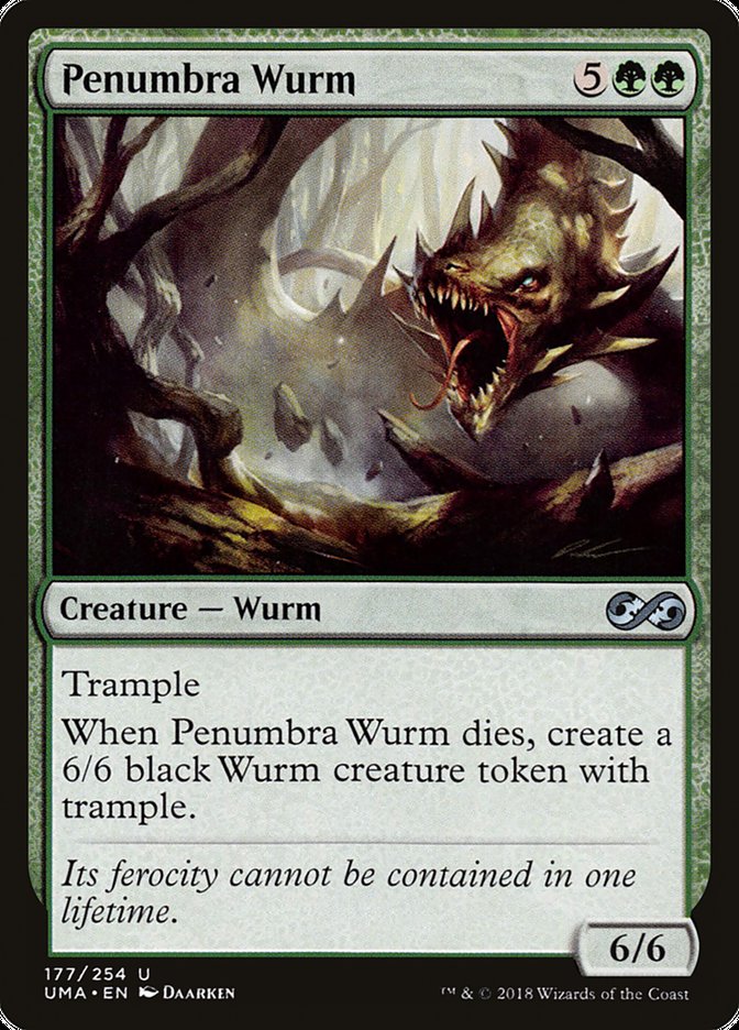 Penumbra Wurm [Ultimate Masters] | Card Merchant Takapuna