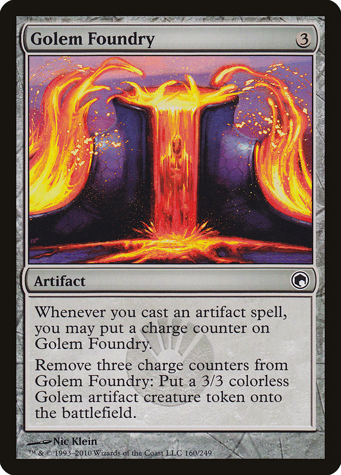 Golem Foundry [Scars of Mirrodin] | Card Merchant Takapuna