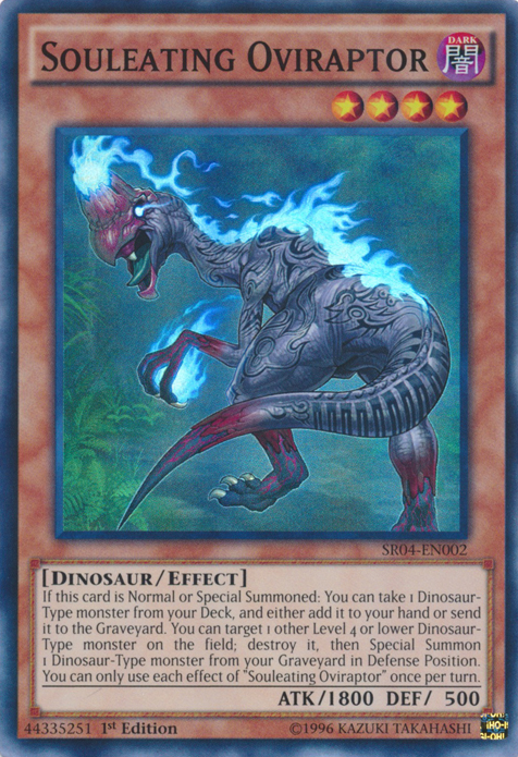 Souleating Oviraptor [SR04-EN002] Super Rare | Card Merchant Takapuna