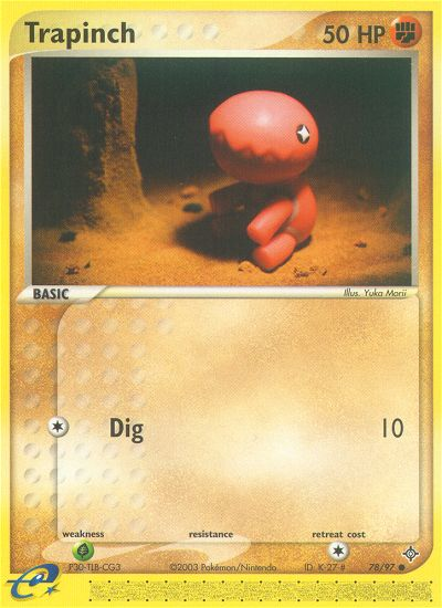 Trapinch (78/97) [EX: Dragon] | Card Merchant Takapuna