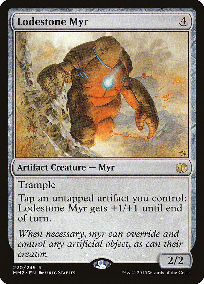 Lodestone Myr [Modern Masters 2015] | Card Merchant Takapuna