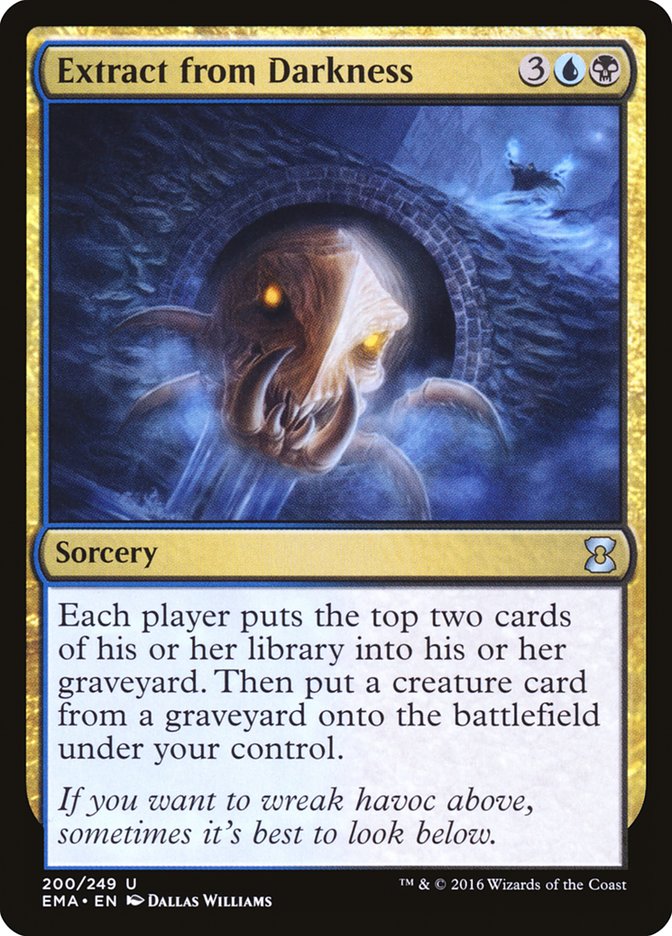 Extract from Darkness [Eternal Masters] | Card Merchant Takapuna