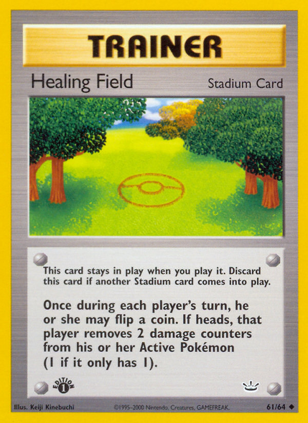 Healing Field (61/64) [Neo Revelation 1st Edition] | Card Merchant Takapuna