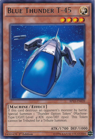 Blue Thunder T-45 [BP03-EN039] Rare | Card Merchant Takapuna