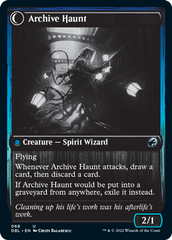 Overwhelmed Archivist // Archive Haunt [Innistrad: Double Feature] | Card Merchant Takapuna