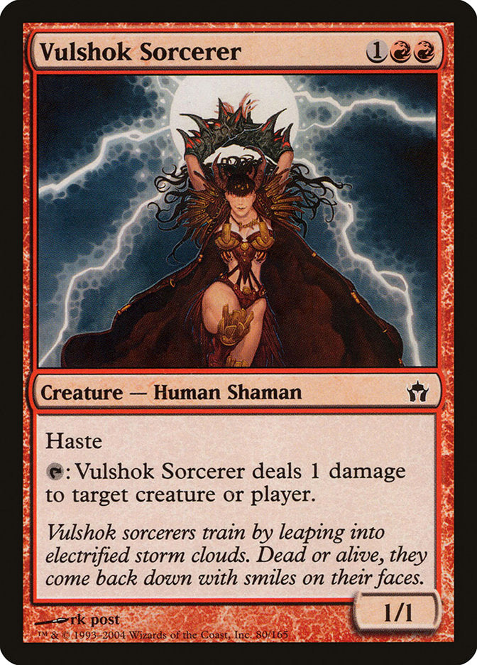 Vulshok Sorcerer [Fifth Dawn] | Card Merchant Takapuna