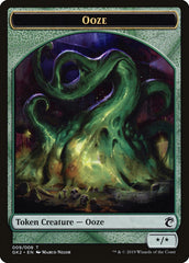 Ooze // Frog Lizard Double-Sided Token [Ravnica Allegiance Guild Kit Tokens] | Card Merchant Takapuna