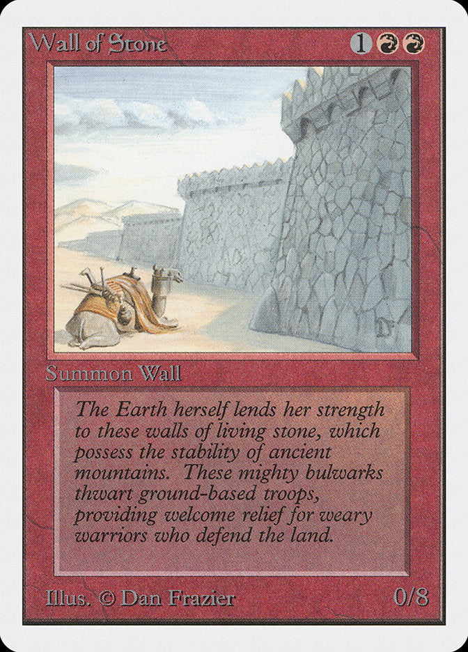 Wall of Stone [Unlimited Edition] | Card Merchant Takapuna