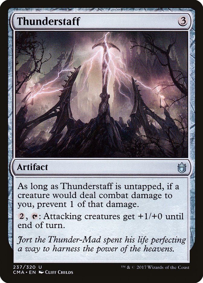 Thunderstaff [Commander Anthology] | Card Merchant Takapuna