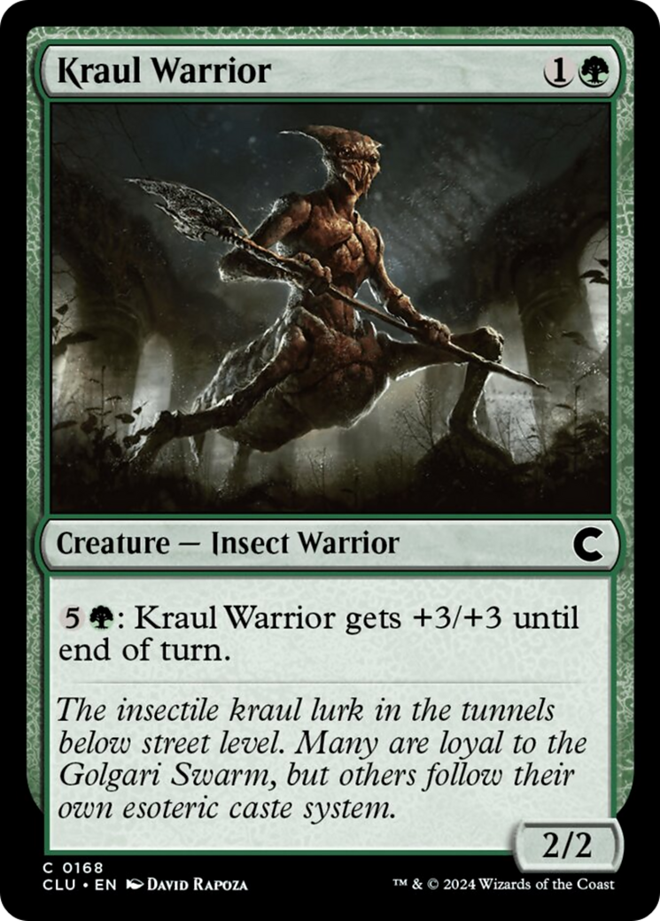 Kraul Warrior [Ravnica: Clue Edition] | Card Merchant Takapuna