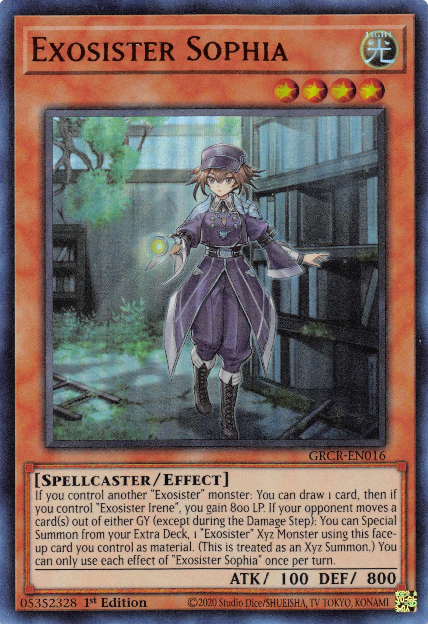 Exosister Sophia [GRCR-EN016] Ultra Rare | Card Merchant Takapuna