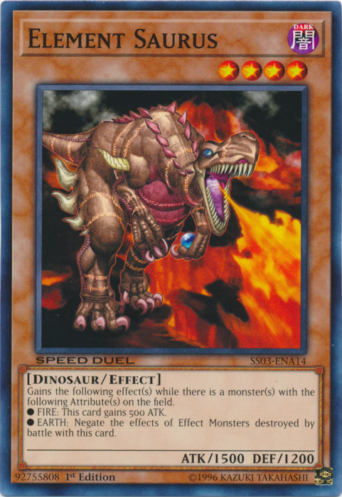 Element Saurus [SS03-ENA14] Common | Card Merchant Takapuna