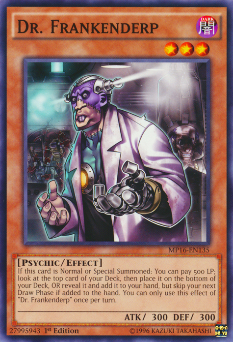 Dr. Frankenderp [MP16-EN135] Common | Card Merchant Takapuna