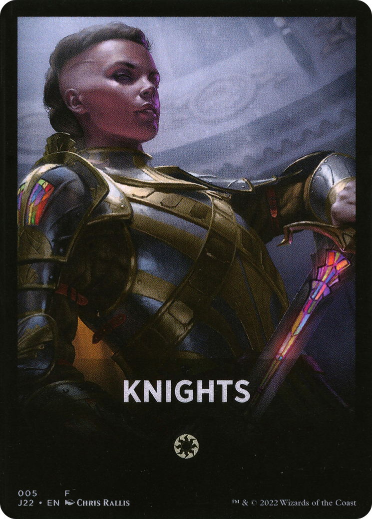 Knights Theme Card [Jumpstart 2022 Front Cards] | Card Merchant Takapuna