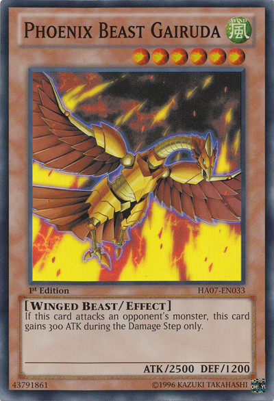 Phoenix Beast Gairuda [HA07-EN033] Super Rare | Card Merchant Takapuna