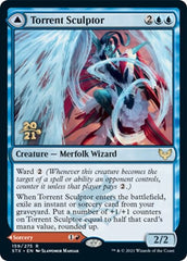 Torrent Sculptor // Flamethrower Sonata [Strixhaven: School of Mages Prerelease Promos] | Card Merchant Takapuna