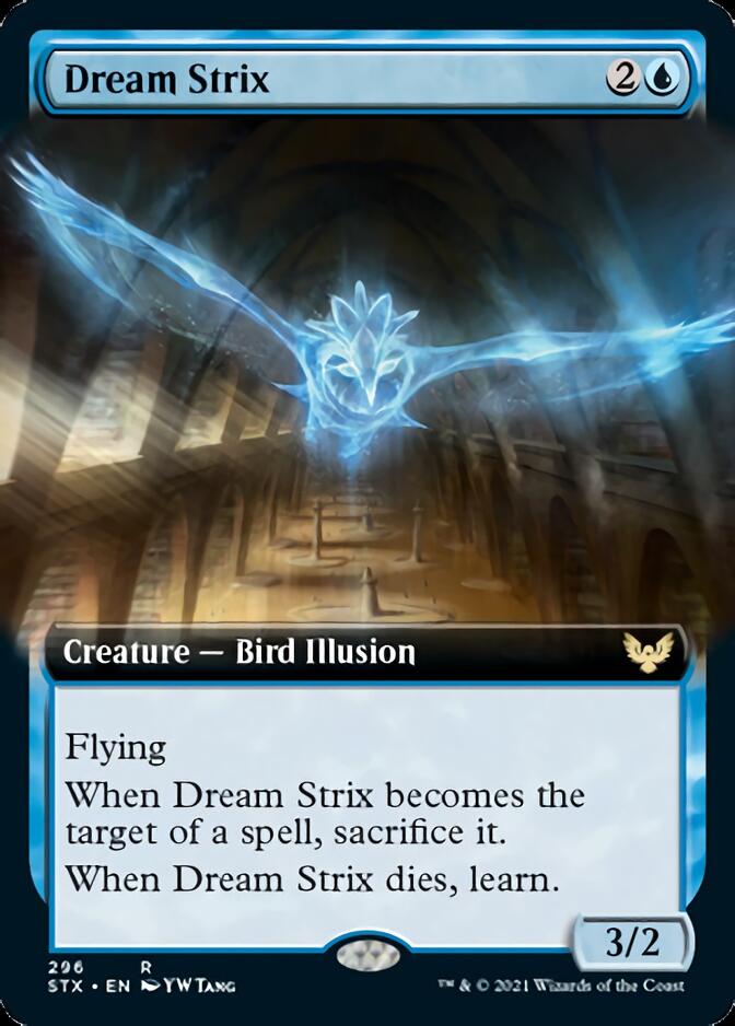 Dream Strix (Extended Art) [Strixhaven: School of Mages] | Card Merchant Takapuna