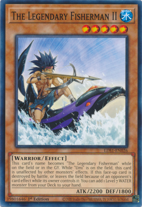 The Legendary Fisherman II [LDS1-EN026] Common | Card Merchant Takapuna