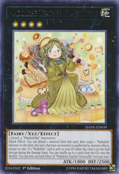 Madolche Teacher Glassouffle [DANE-EN039] Rare | Card Merchant Takapuna